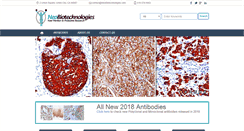 Desktop Screenshot of neobiotechnologies.com