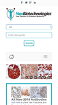 Mobile Screenshot of neobiotechnologies.com